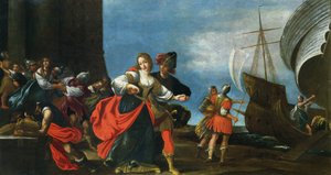 The Abduction of Helen of Troy by Cesare Dandini