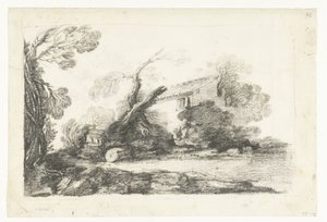 Landscape with Farmhouse