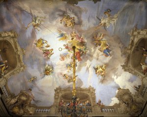 Allegory of the Unification of Italy (detail) by Cesare Mariani
