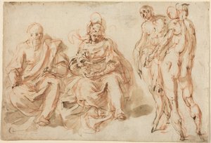 The Adoration of the Shepherds by Cesare Pollini