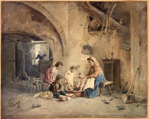 The Bath by Cesare Provaggi