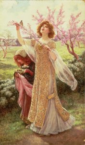 Summer (from a set of the Four Seasons) by Cesare Saccaggi