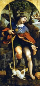 San Rocco (Saint Roch) by Cesare da Sesto