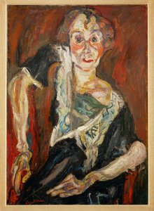 The old actress by Chaim Soutine