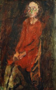 Young Woman in Red, 1928 by Chaim Soutine