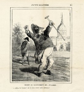 Illustration of Cham (1819-1879) in Le Charivari