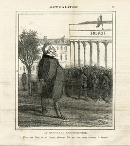 Illustration of Cham (1819-1879) in Le Charivari by Amédée de Noé