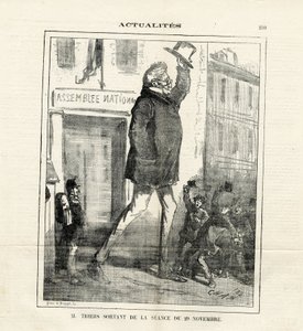 Illustration of Cham (1819-1879) in Le Charivari by Amédée de Noé
