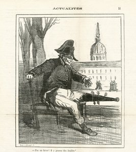 Illustration of Cham in The Charivari by Amédée de Noé