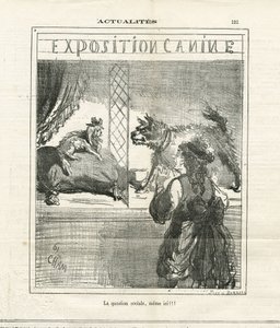 Illustration of Cham (1819-1879) in The Charivari by Amédée de Noé