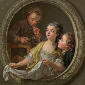 Soap Bubbles by Charles-Amedee-Philippe van Loo