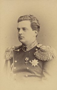Portrait of Grand Duke Vladimir Alexandrovich of Russia (1847-1909) by Charles Bergamasco
