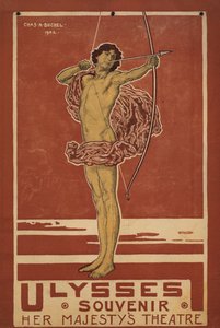 Cover of Souvenir of Stephen Phillips’ Ulysses by Charles A. Buchel