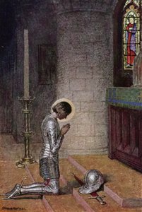 Joan of Arc: Before the Altar by Charles A. Buchel