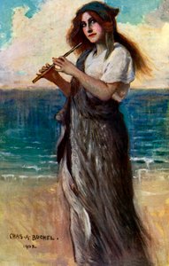 Nancy Price, English Actress, as Pallas Athene in Ulysses