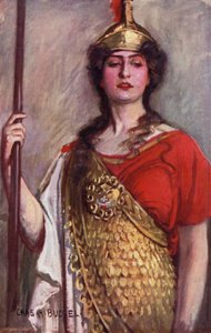 Pallas Athene, Miss Constance Collier by Charles A. Buchel