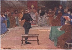 The trial (from The Story of Jeanne D