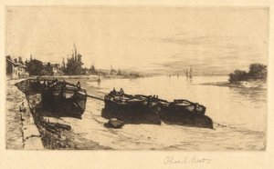 Mud Boats on the Thames