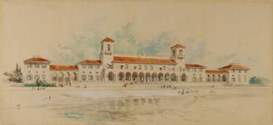 Main Building, Richmond Beach Park, Staten Island by Charles Adams Platt