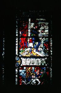 Window showing St Philip Howard by Charles Alban Buckler
