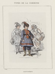 Cantinieres by Charles Albert d Arnoux Bertall