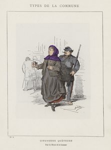 Citizen Collector for the Wounded of the Commune by Charles Albert d Arnoux Bertall