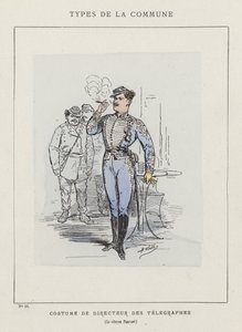 Costume de Directeur des Telegraphes, Le citoyen Pauvert