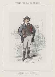 Member of the Commune, Citizen Valles at the Barricades of Place Vendome