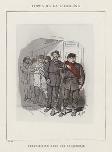Search in a Printing House by Charles Albert d Arnoux Bertall