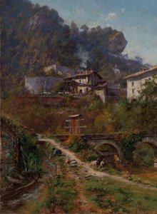 In Sassenage. The Tanks of Sassenage by Charles Alexandre Bertier