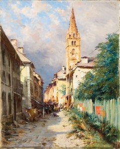 Street in Barcelonette