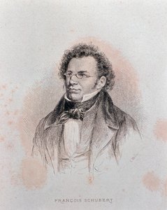 Portrait of Franz Schubert (engraving)