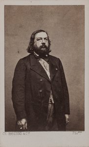 Portrait of the Poet Théophile Gautier by Charles Amédée Barenne