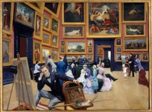Interior View of the Musee des Beaux Arts de Rouen