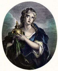 Adrienne Lecouvreur, French actress in the role of Cornelia in Mort de Pompee by Pierre Corneille