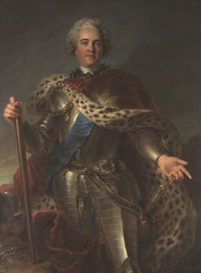 Portrait of Maurice de Saxe, Marshal of France by Charles Antoine Coypel