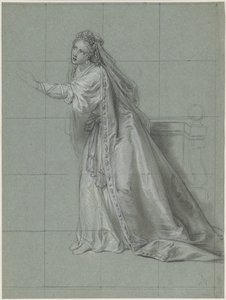 Study of a Woman (Rodugune) Turned toward the Left