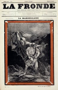 La Marseillaise Drawing Appeared in the Newspaper La Sling