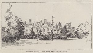 English Homes, Welbeck Abbey by Charles Auguste Loye