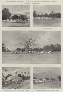 Reinforcements for Uganda, Arrival of an Indian Contingent at Mombasa