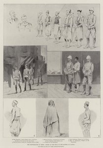 The Disturbances in Crete, Scenes at the Trial of the Rioters at Candia by Charles Auguste Loye