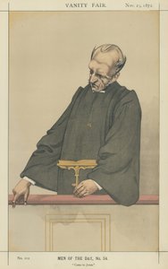 The Reverend Newman Hall by Charles Auguste Loye