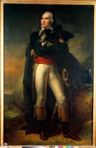 Portrait of Charles Pichegru, General in Chief of the Armees of the North, Sambre and Meuse, Rhine and Moselle. Painting by Charles de Steuben