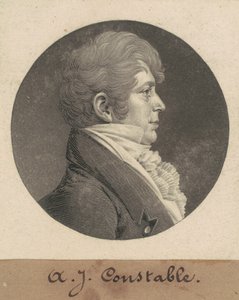 A. J. Constable by Charles B. J. Févret de Saint Mémin