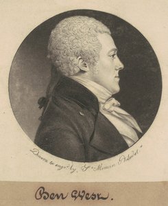Benjamin West by Charles B. J. Févret de Saint Mémin