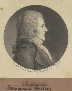 Benjamin Woolsey Rogers by Charles B. J. Févret de Saint Mémin