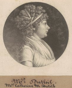 Catherine D. Dutilh by Charles B. J. Févret de Saint Mémin
