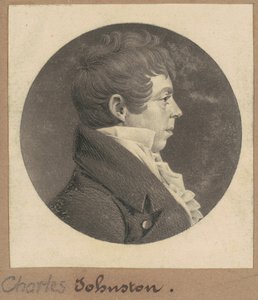Charles Johnston by Charles B. J. Févret de Saint Mémin