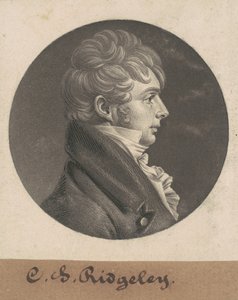 Charles Sterett Ridgely by Charles B. J. Févret de Saint Mémin