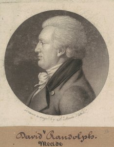 David Meade Randolph by Charles B. J. Févret de Saint Mémin
